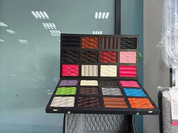 Floor Mat Leather Samples