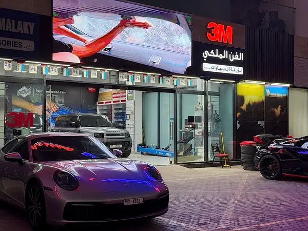 Porsche 911 Close Up Night